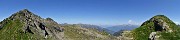 48 A dx il Colombarolo disceso, a sx il Ponteranica con vista verso le Alpi